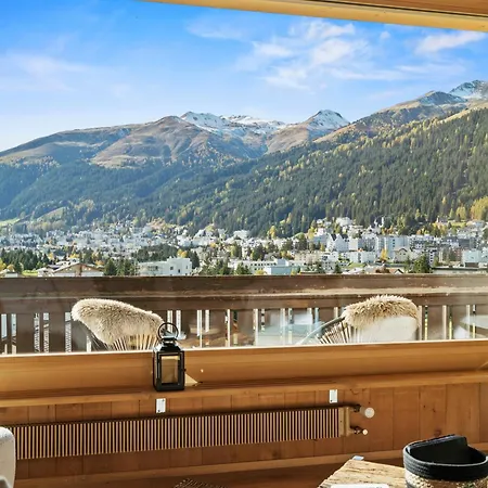 A&y Zum Goldenen Hirsch - View Kamin * Davos